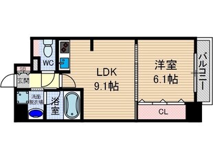 ソラージュ茨木の物件間取画像